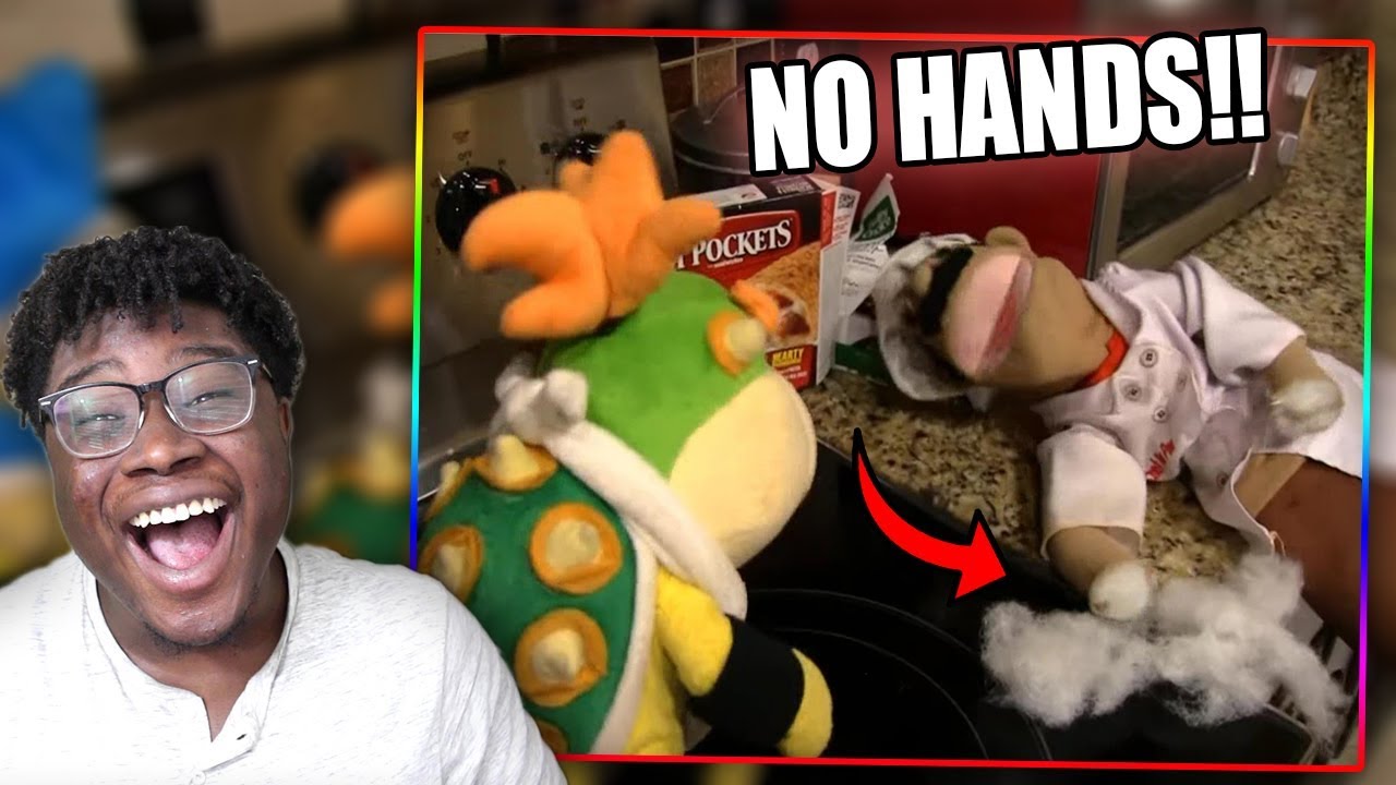 BOWSER JR. BLOWS OFF CHEF PEE PEE'S HANDS! | SML Movie: Chef Pee Pee's Accident Reaction!