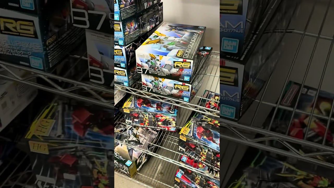Local Hobby Shop’s Gunpla Warehouse Inventory 