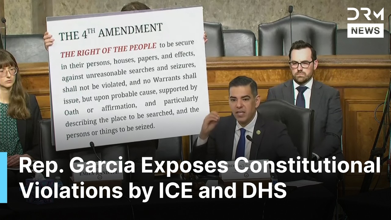 “ICE Is Operating Like Trump’s Personal Military Force” – Garcia Exposes Brutal ICE Tactics | AC1N