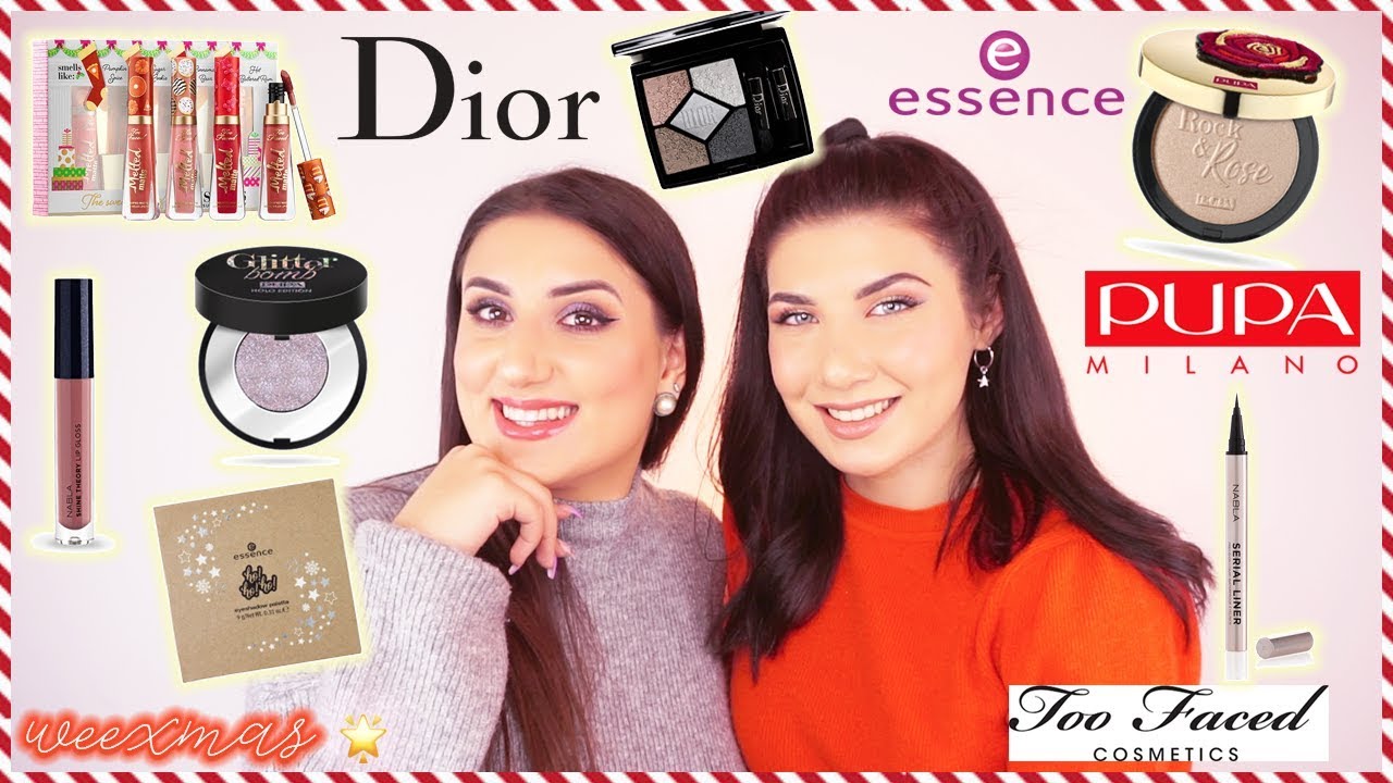 CI TRUCCHIAMO USANDO SOLO COLLEZIONI NATALIZIE 2018 🎁 w/ Mad Carolina ✨ WEEXMAS 2018 🎄