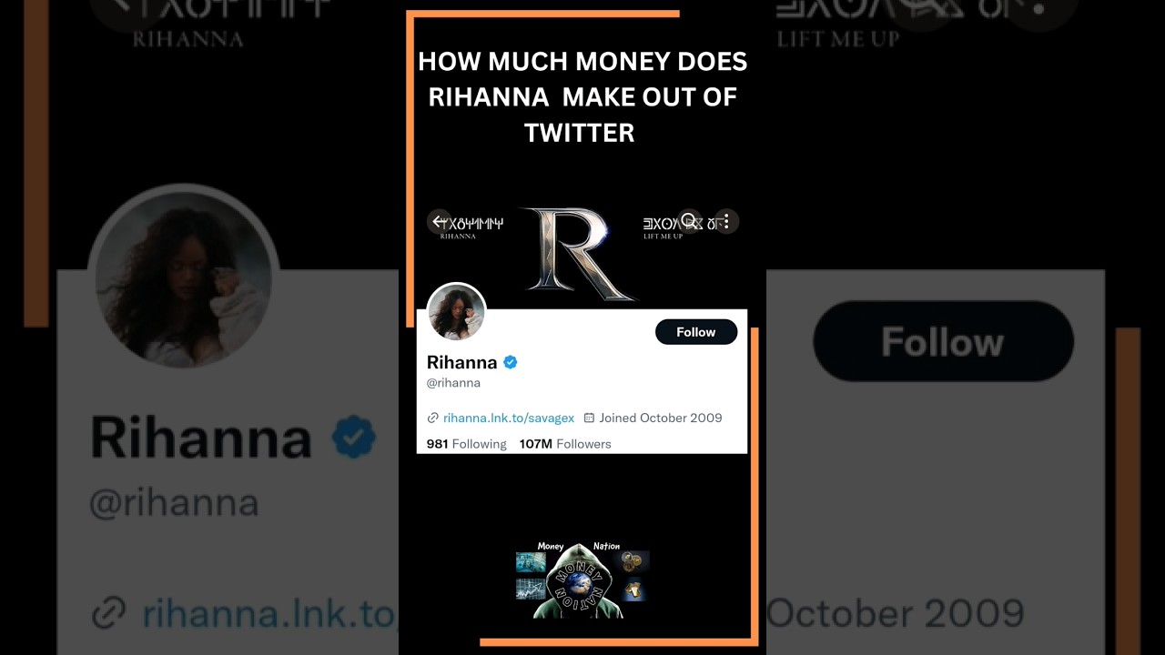 HOW MUCH MONEY DOES RIHANNA MAKE OUT OF TWITTER 