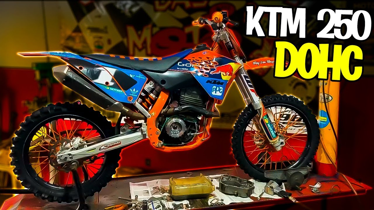 MANUTENÇÃO DA EMBREAGEM - KTM COM MOTOR DE TWISTER ADAPTADO !