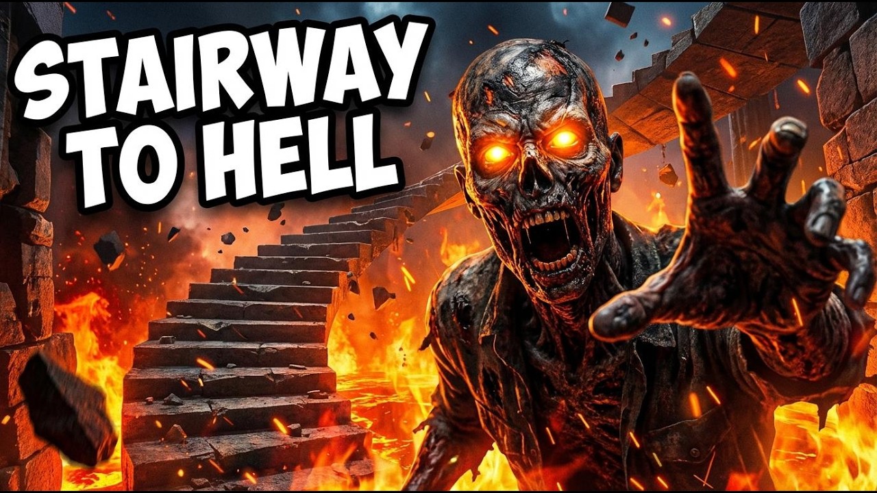 Stairway to hell Black ops 3 zombies challenge map