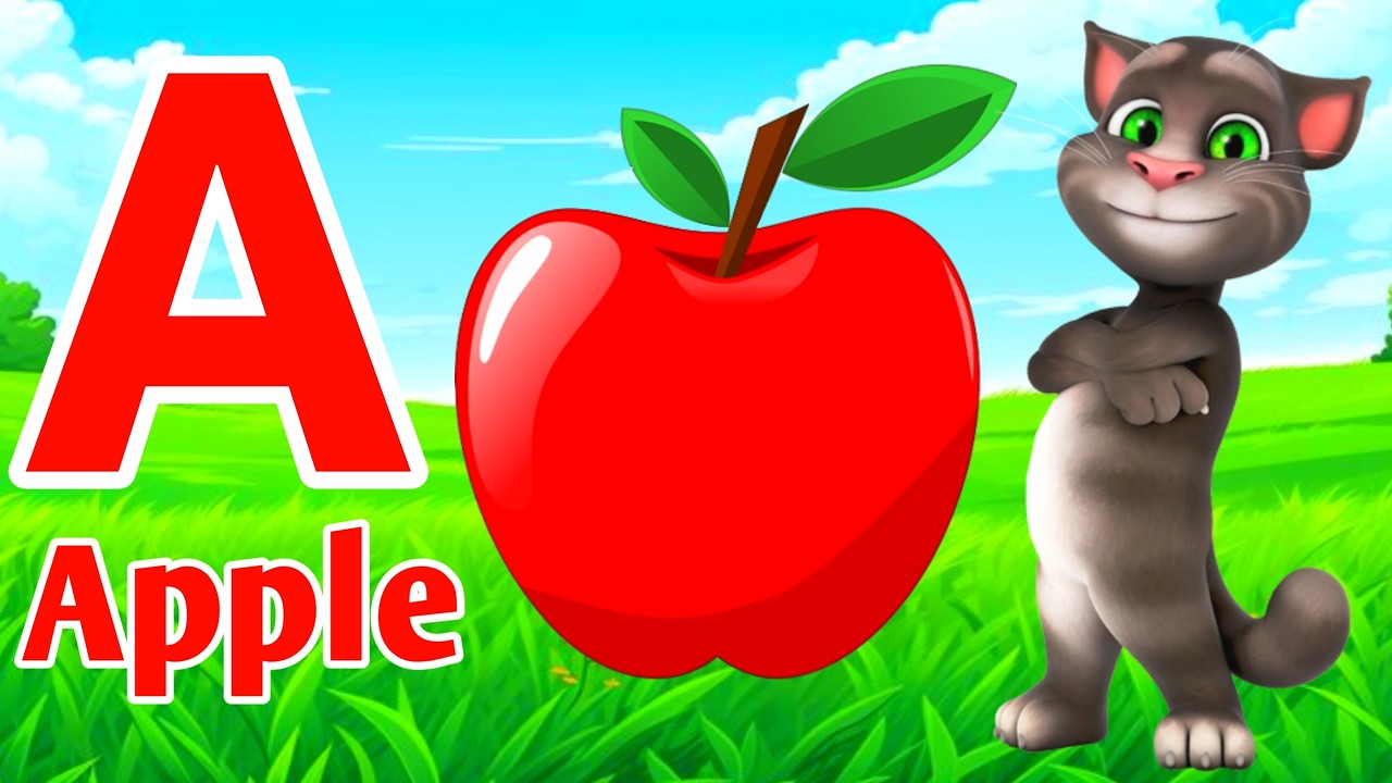 Phonics Song 2 with TWO Words in 3D - A For Airplane - ABC Alphabet Songs with Sounds for Children