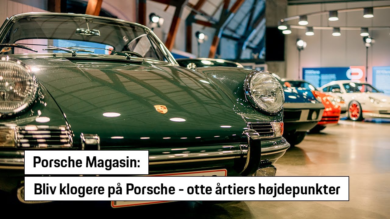 Bliv klogere på Porsche: 15 minutters film om mærkets rejse gennem tiden