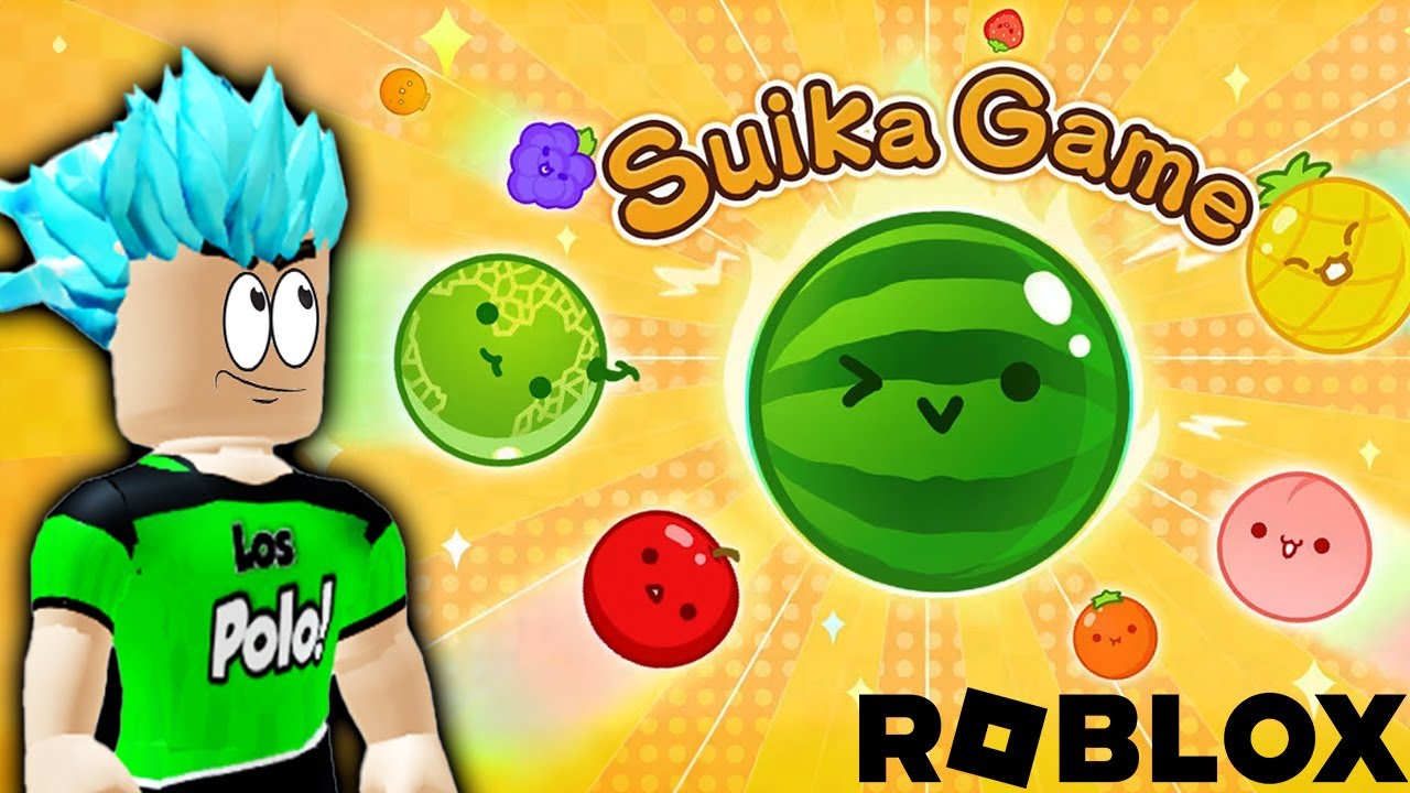 El primero en llegar al WATERMELON, gana!! SUIKA GAME