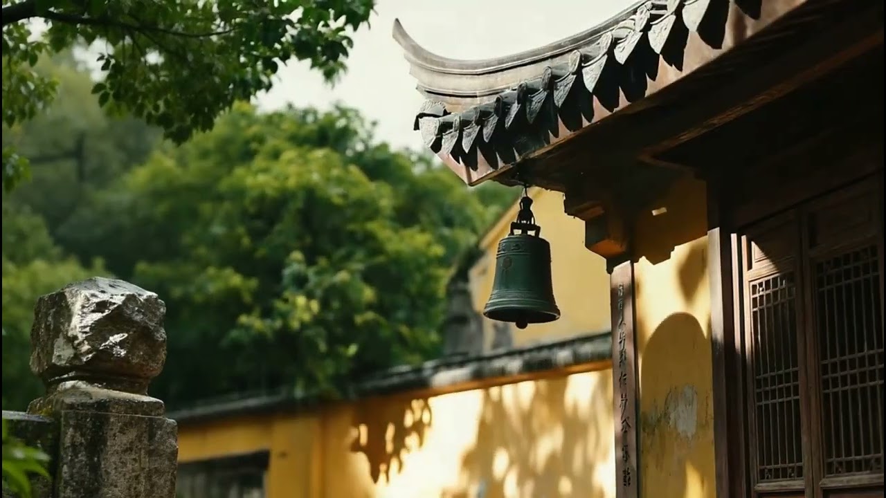 The Silent Temple Bell | A Cinematic Escape into Timeless Calm