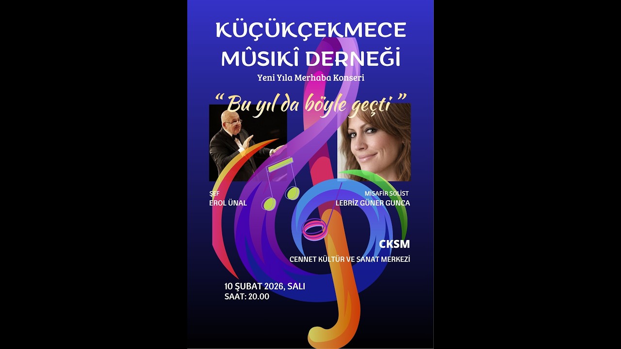 RUHUM ŞU GELEN YILDA BİLE MAZİYİ ANDI - KÜÇÜKÇEKMECE MÛSIKÎ DERNEĞİ