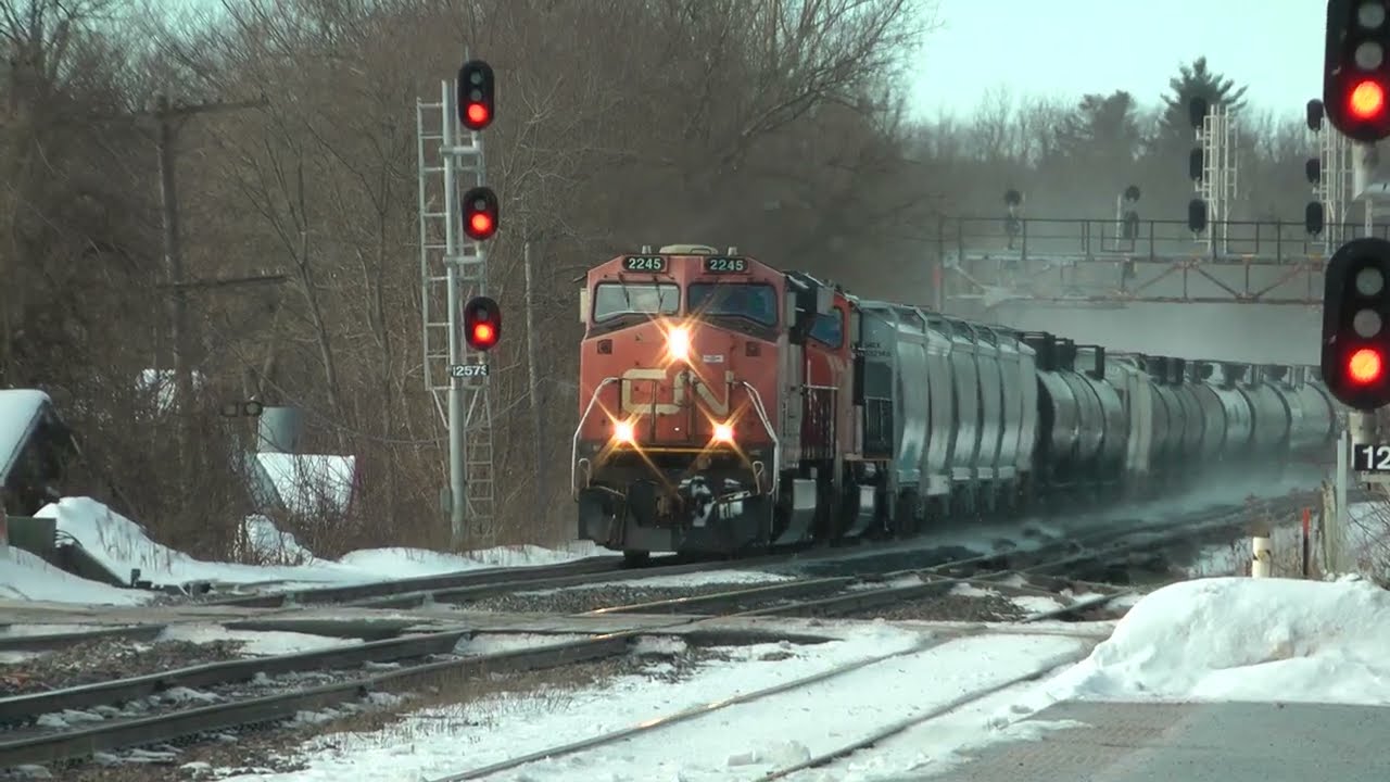 CN Train 322 Eastbound February 26, 2026