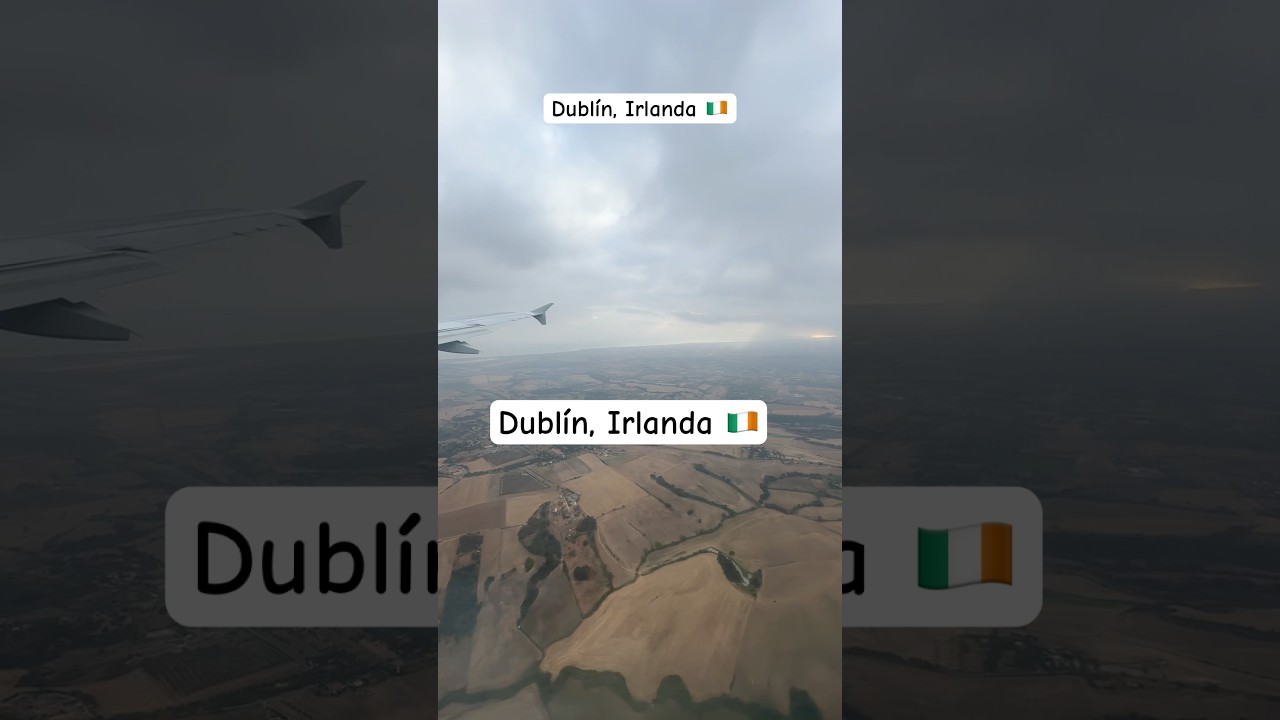 As&iacute; es Dubl&iacute;n 🇮🇪 centro de la ciudad y el Acantilado de moher.#shorts #shortvideo#travel #irlanda