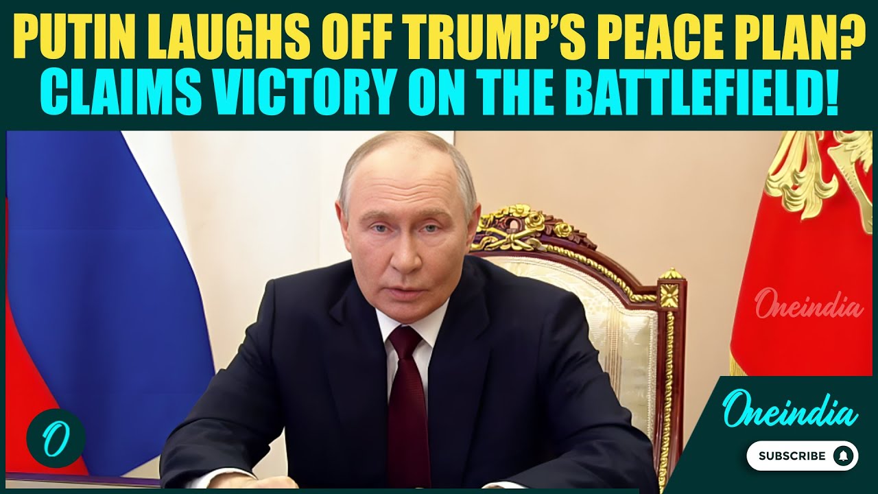Putin&rsquo;s SHOCKING 1st REACTION to Trump&rsquo;s 28-Point Peace Plan - MOCKS Ukraine&rsquo;s Battlefield Situation