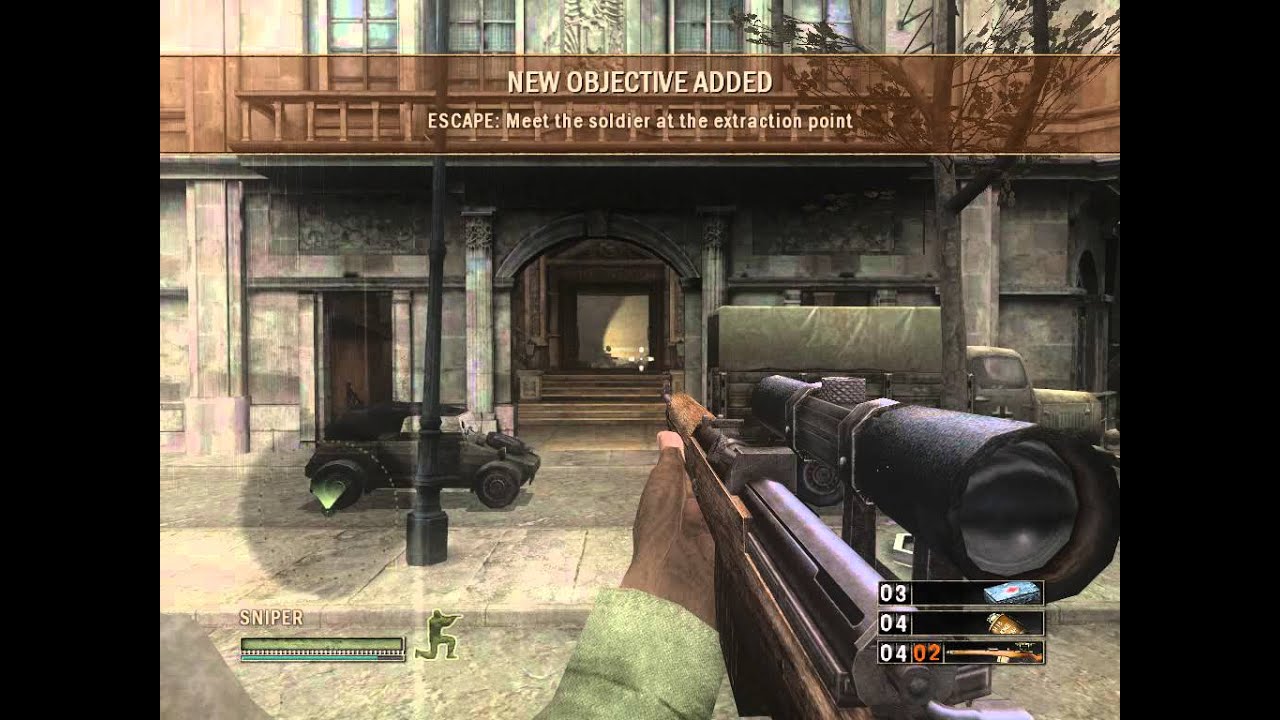 Commandos Strike Force:{Mission #12: AN EYE FOR AN EYE} HARD MODE