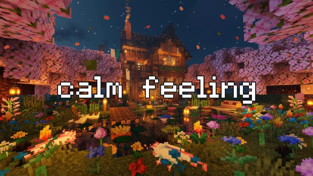 forget your problems for a while, you deserve to rest...(soothing music w/rain)