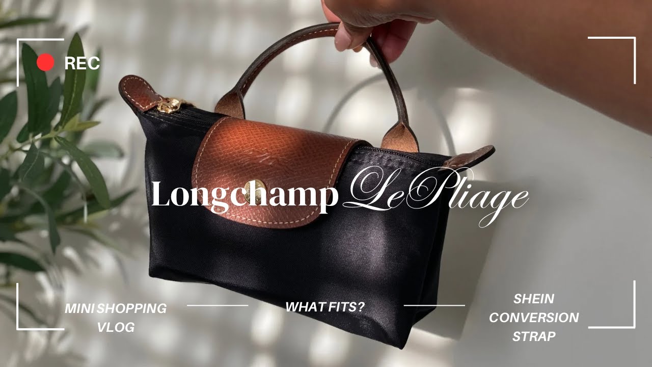 Longchamp Le Pliage Pouch Colours|| What Fits? || SHEIN Conversion Kit