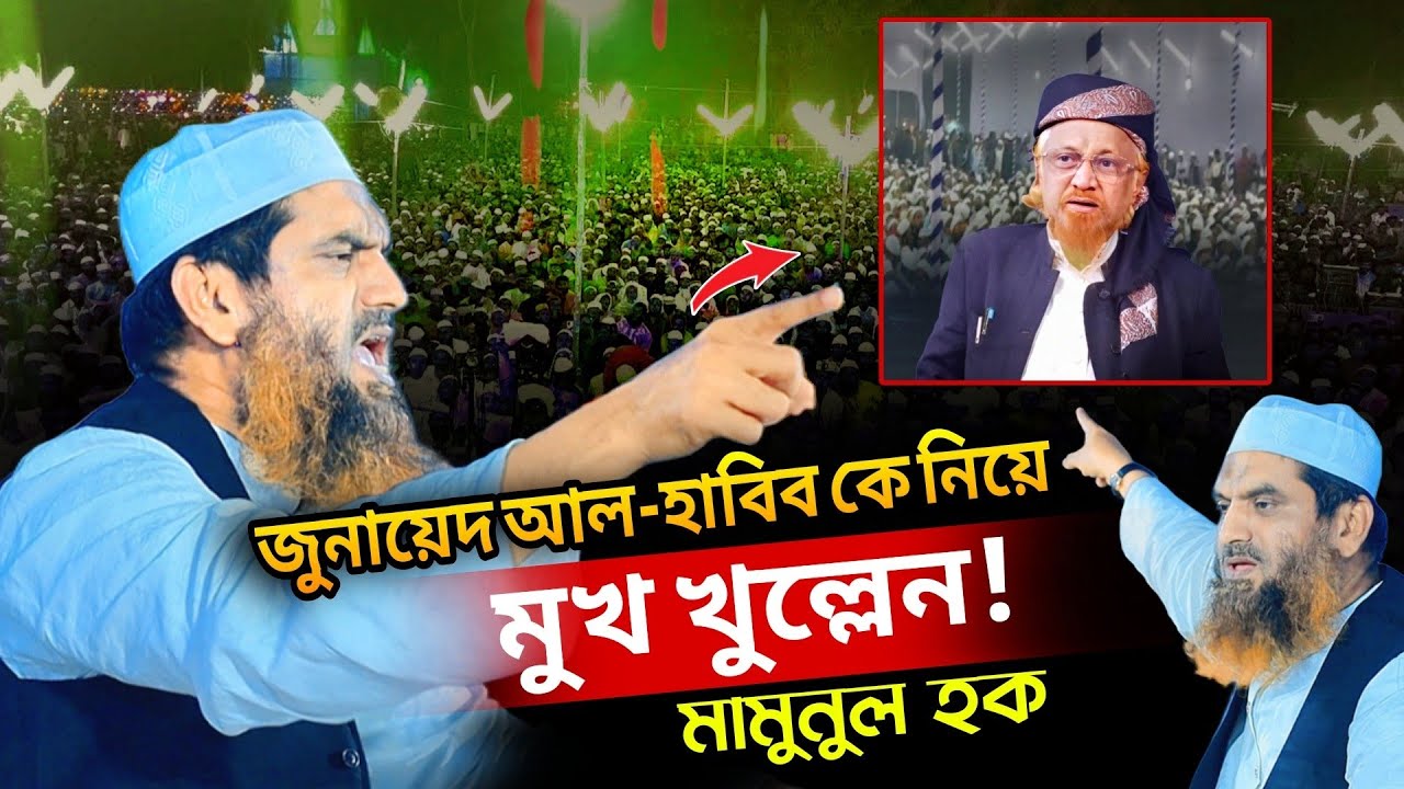 জুনায়েদ আল হাবিব কে নিয়ে মুখ খুল্লেন | আল্লামা মামুনুল হক | Allama Mamunul Haque New Waz |বক্তব্য