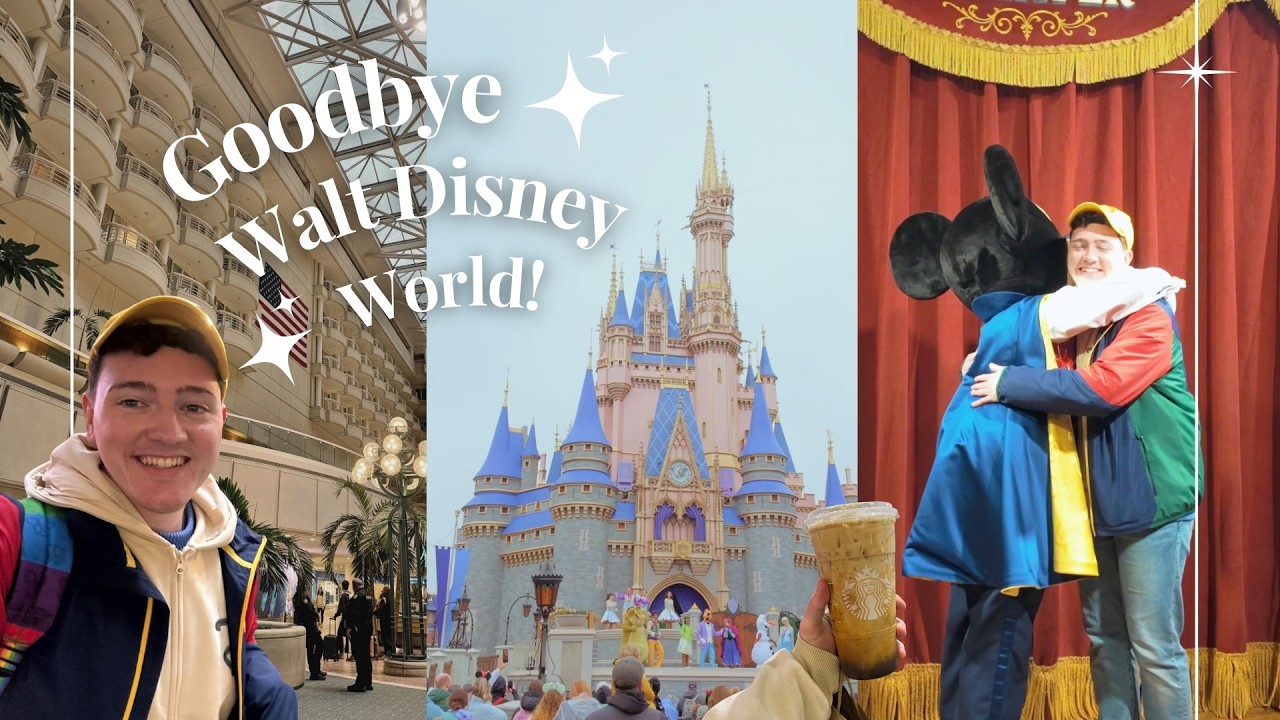 Last SOLO Day at Walt Disney World! ✨✈️ Magic Kingdom, Pop Century Checkout & Journey Home!