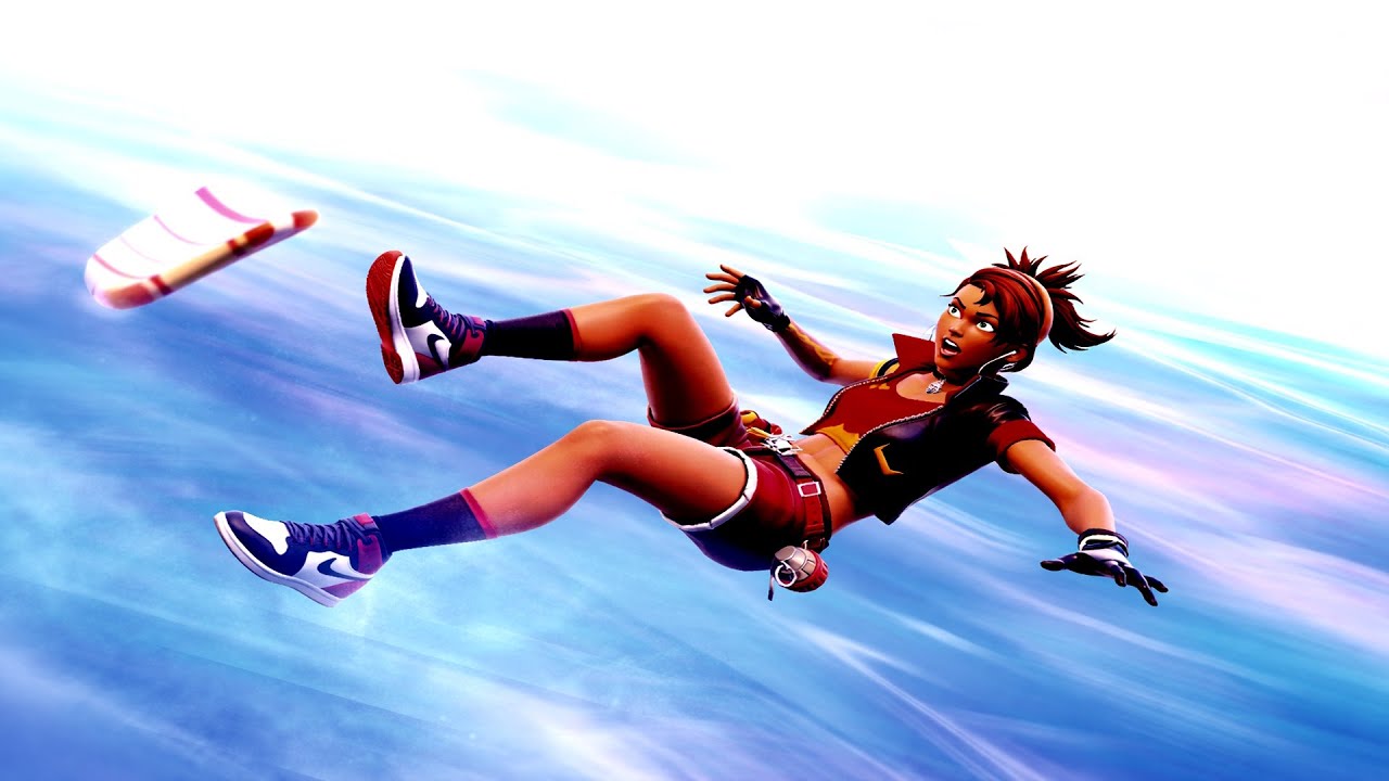 UNE GAME EN DECALAGE SUR FORTNITE