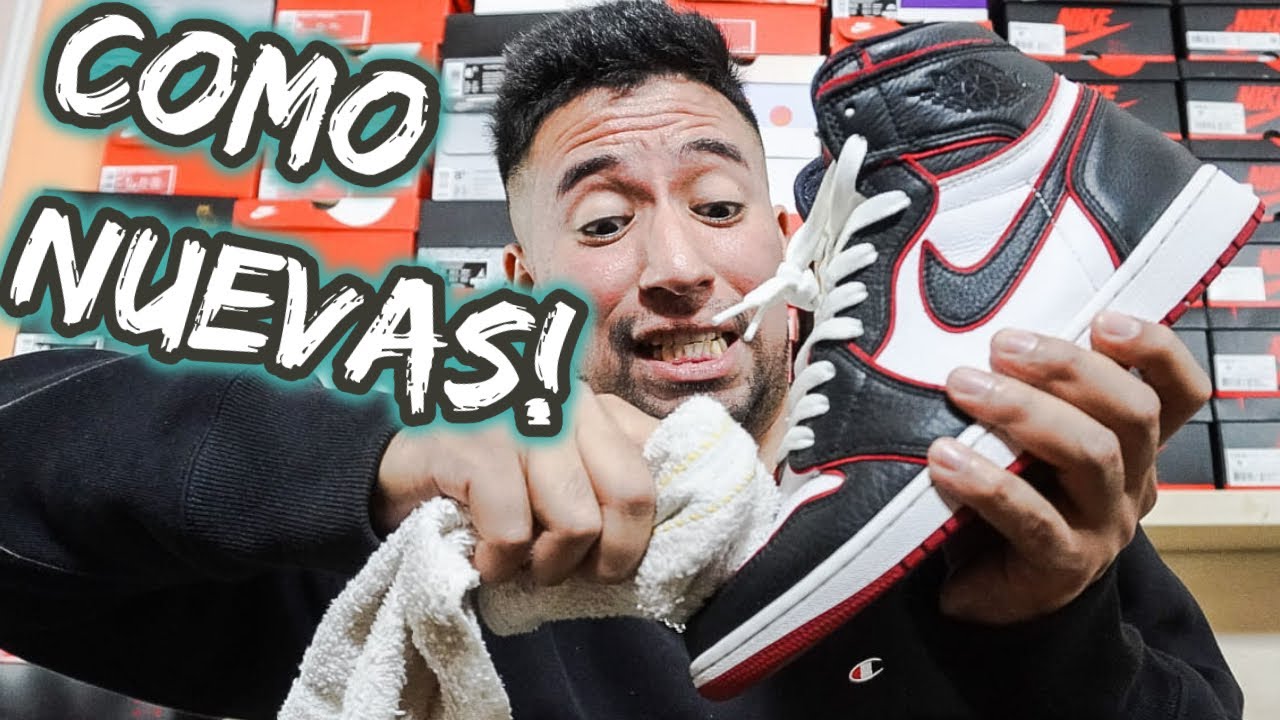 ⚠️COMO LIMPIAR JORDAN 1(Guía FACIL✌️)
