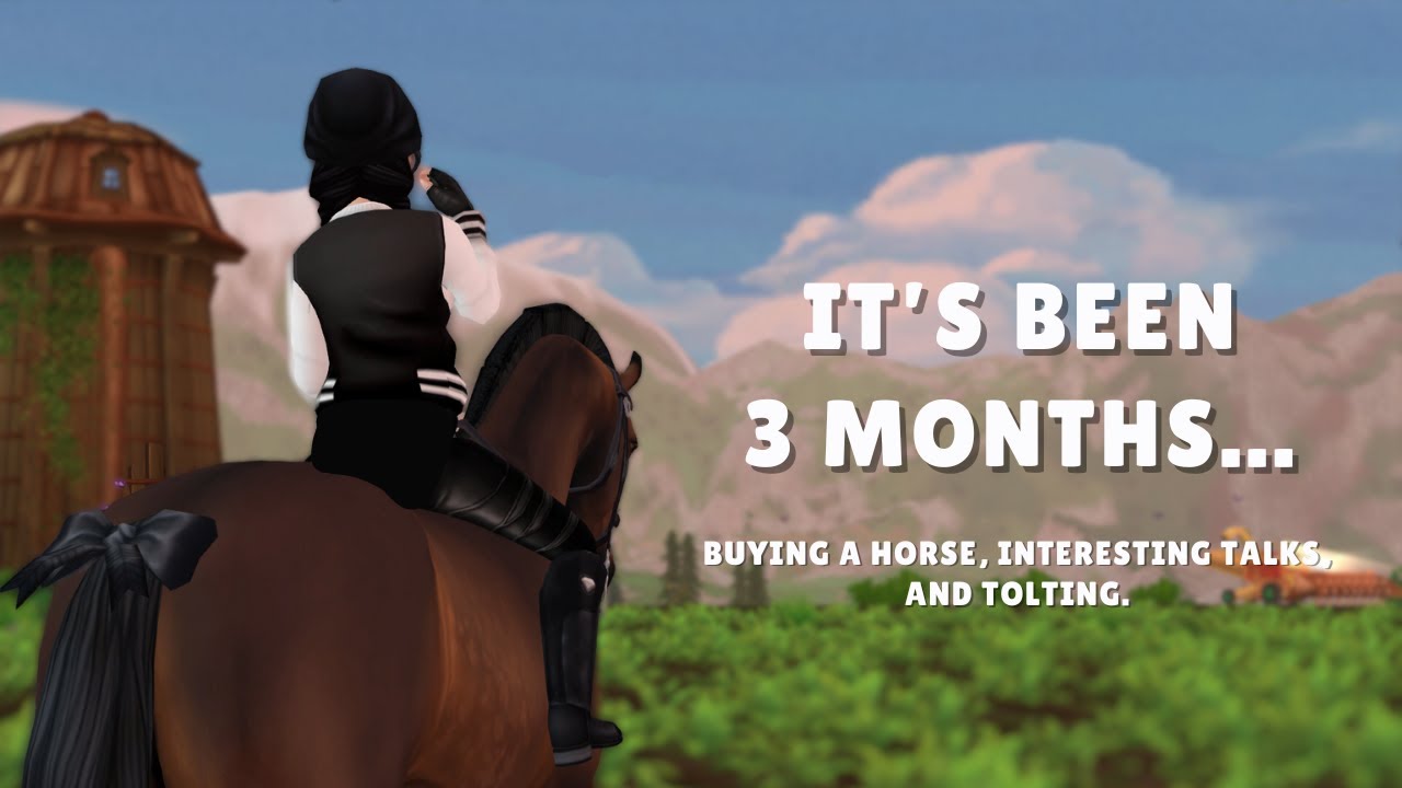 Logging on after 3 months.. and buying a horse 🤷🏻‍♀️✨ | Star Stable Online