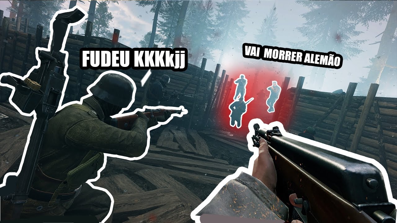 Enlisted War: Batalha FREN&Eacute;TICA - FOI MUITO DIFICIL INVADI ESSE TERRIT&Oacute;RIO