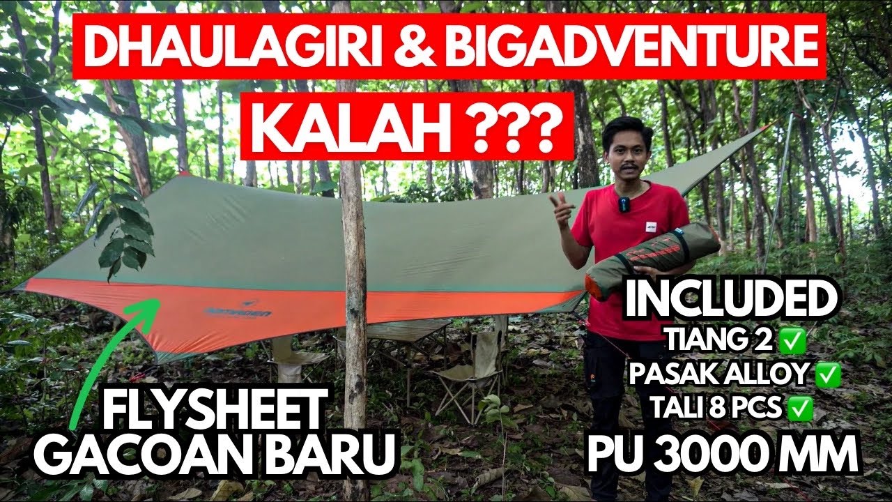 REVIEW FLYSHEET TERBAIK 2024 | NOMADEN KENAWA & SEMPANA SERIES