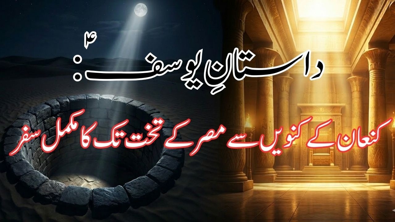Hazrat Yusuf AS Full Story | Kanaan ke Kunwen se Misr ke Takht tak | Life of Prophet Joseph