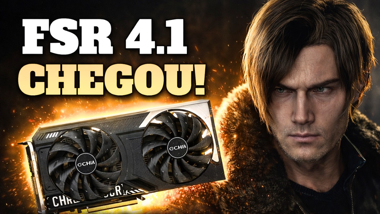 FSR 4.1 no RESIDENTE EVIL REQUIEM! FICOU BOM?