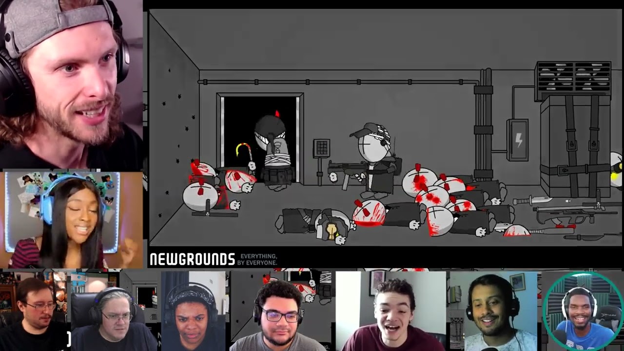 Madness Combat 7.5 [REACTION MASH-UP]#2080