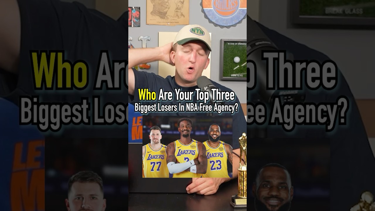WHO ARE THE BIGGEST LOSERS IN NBA FREE AGENCY?! Do You Agree? #shorts #nba #basketball #lineup