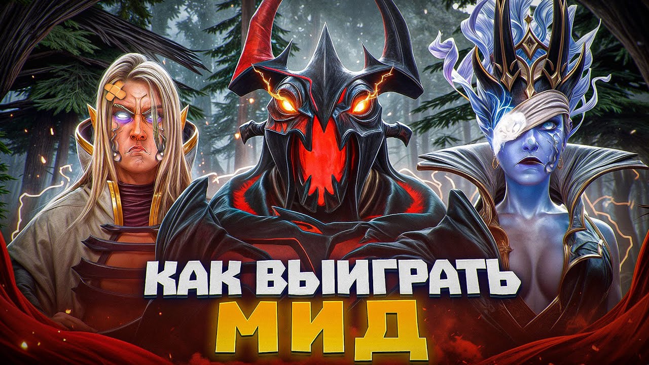 ВСЕ ОСНОВЫ ИГРЫ НА МИДЕ В ОДНОМ ВИДЕО [ДОТА 2]