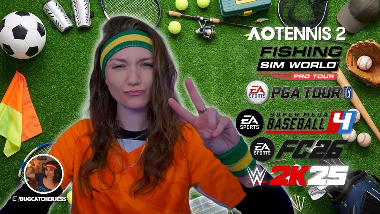 Sports Games Charity Stream | Gaming for Gaza w/ @bugcatcherjess