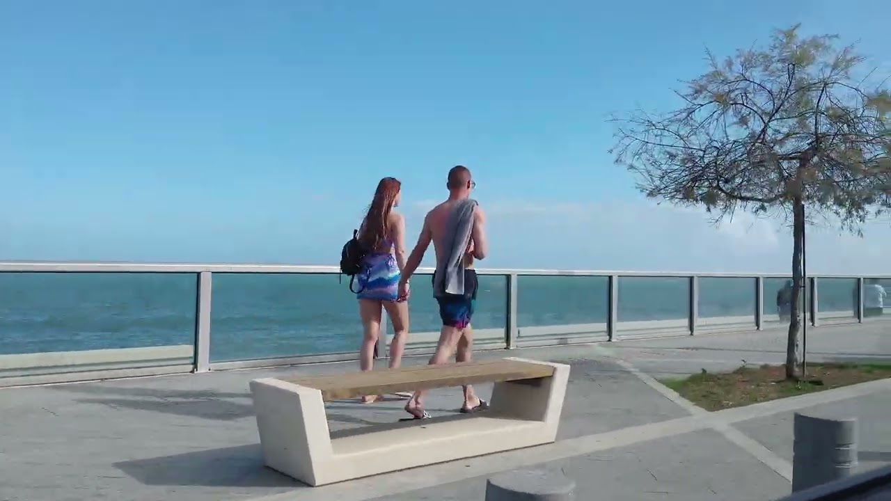 Marina beach larnaka cyprus part 2
