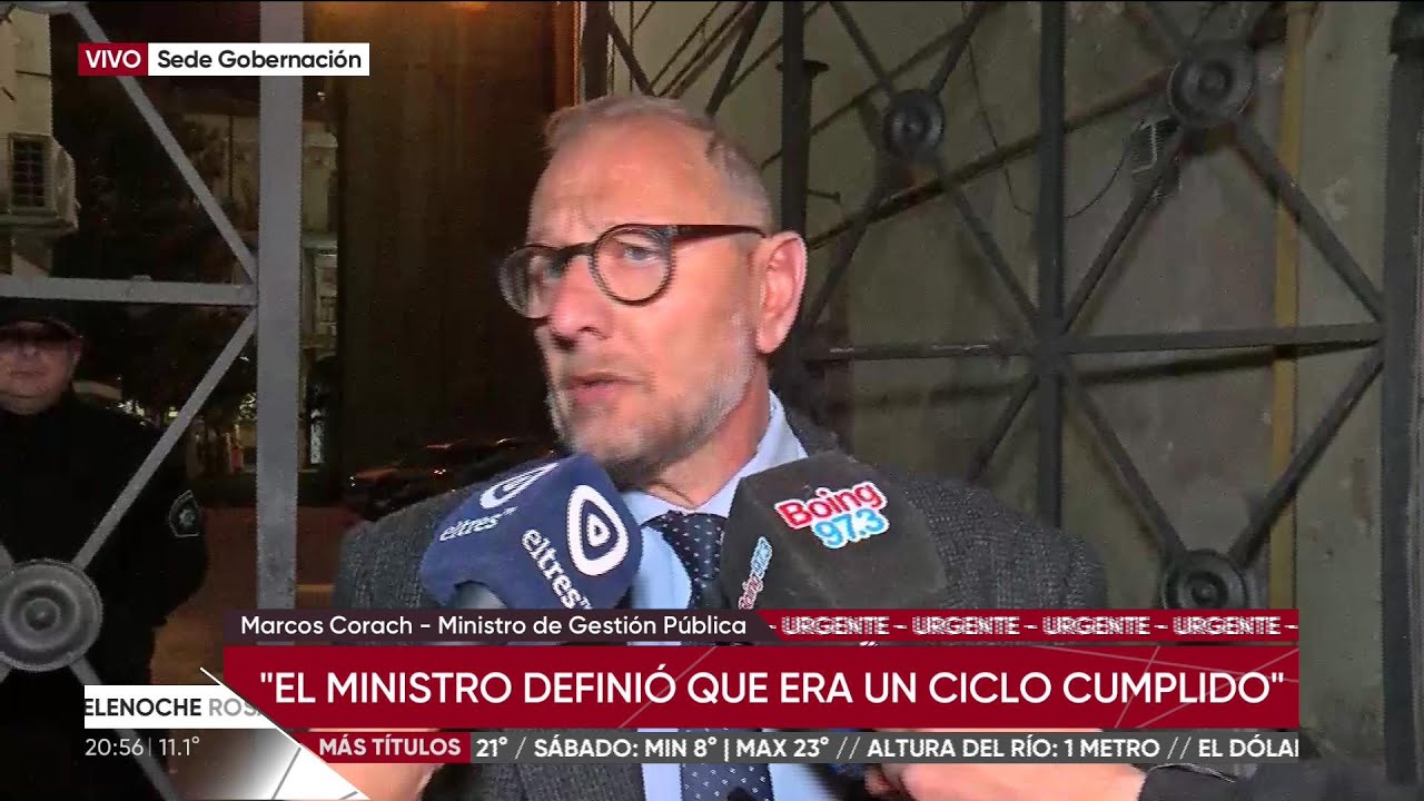 El Gobierno confirmó la renuncia de Jorge Lagna como ministro de Seguridad de Santa Fe