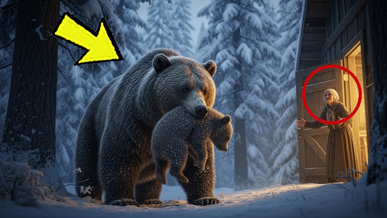 Grizzlymutter bringt sterbendes Junges zu alter Frau – dann geschieht das Unfassbare