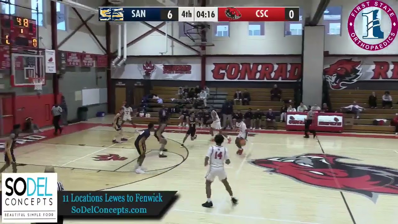 Sanford visits Conrad Boys Basketball LIVE from Conrad