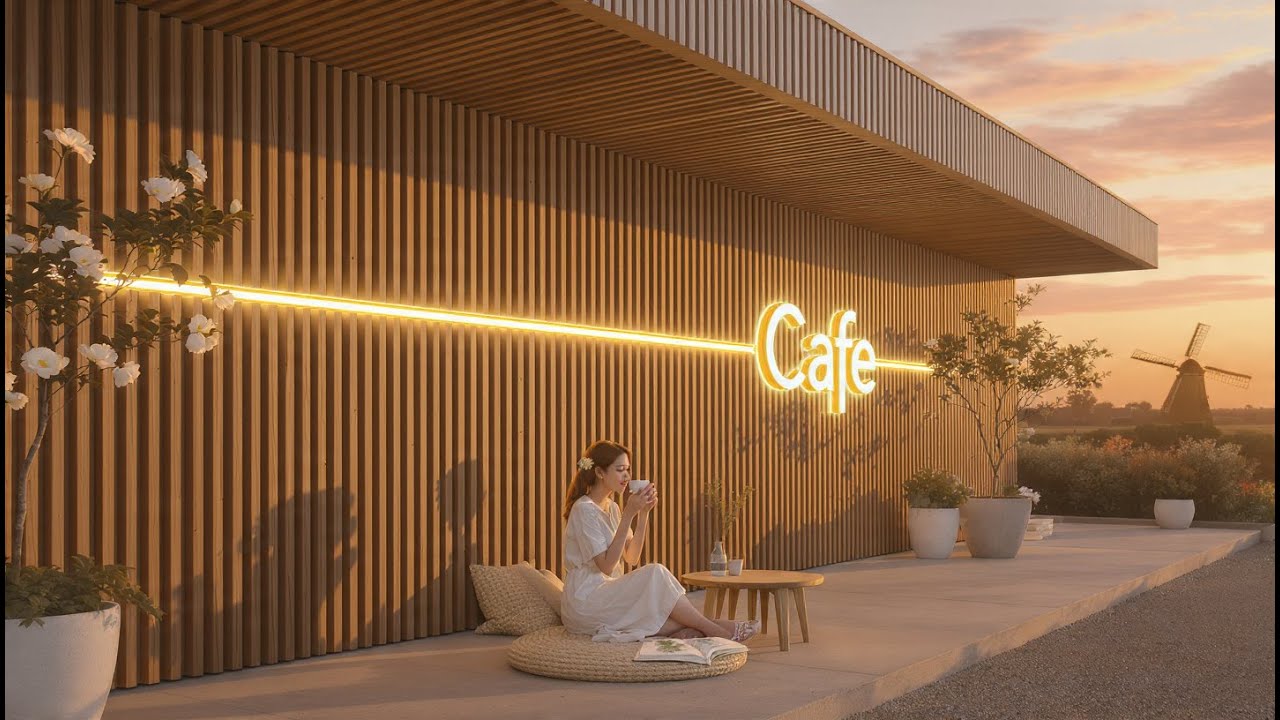 Quiet Rainy Cafe | Background Music for Productivity