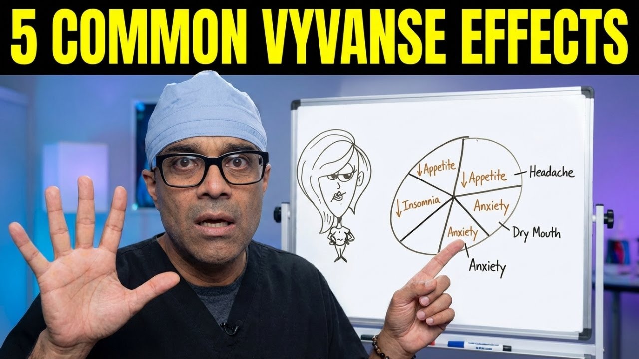 First Month on Vyvanse? These 5 Side Effects Are Likely Coming