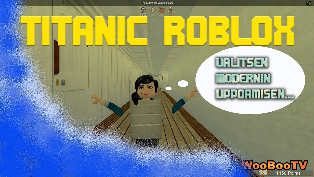 Roblox Titanic - Moderni uppoaminen