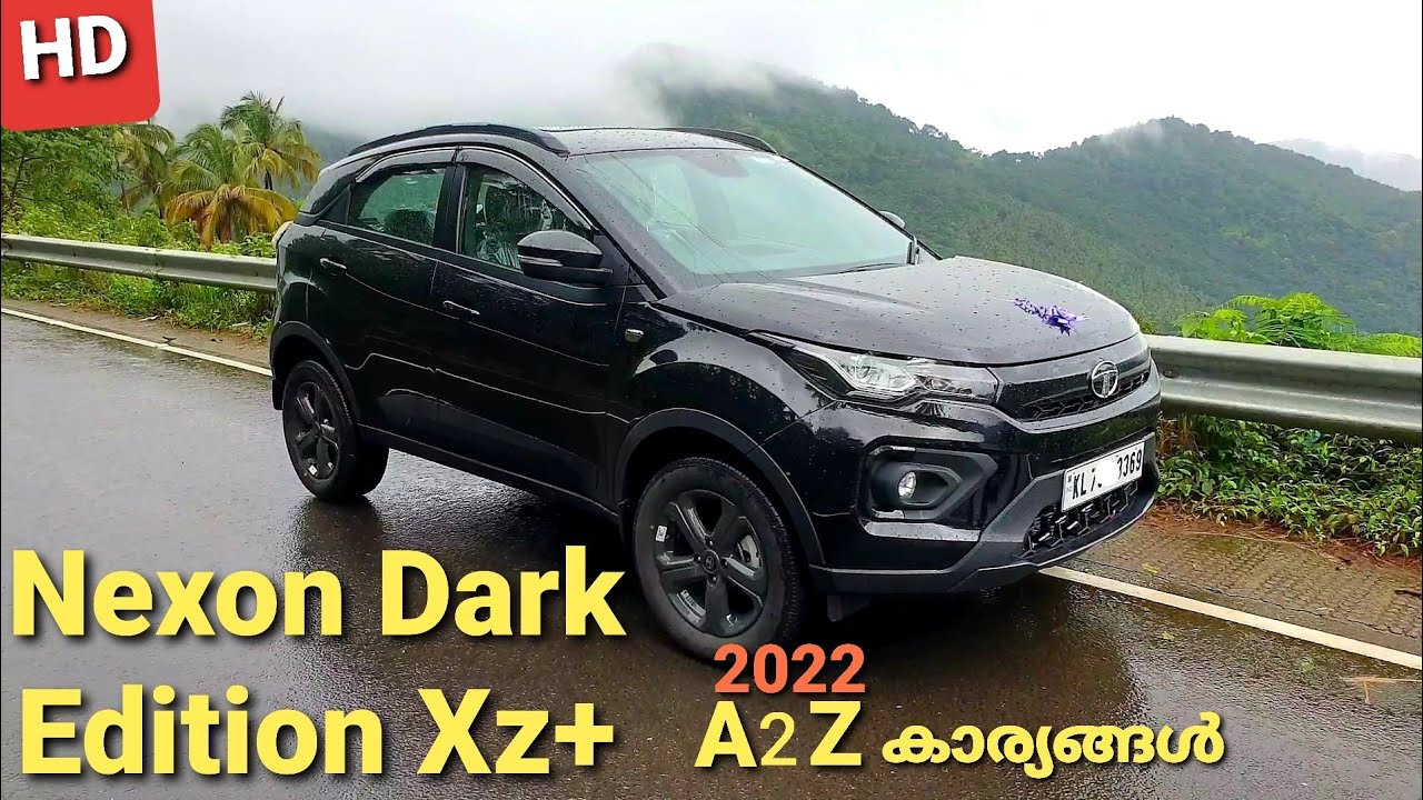 Tata Nexon Dark Edition 2022 Modal🐃! Detaild Malayalam Review 🧐  യവൻ പുലിയാണുകെട്ട..