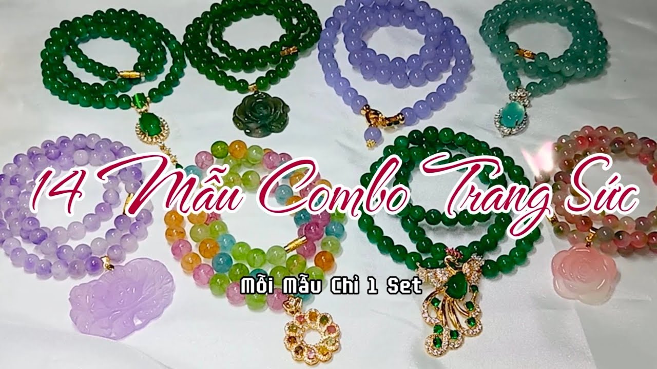 14 Mẫu Combo Trang Sức Đeo Tết | Phần 3 (24-37)