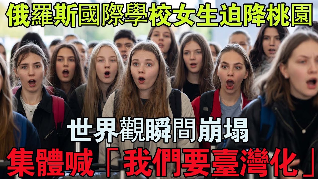 🚨「俄羅斯青少年集體世界觀崩塌！😱因暴雪❄️緊急迫降桃園機場✈️帶來的驚人變化，高喊『我們要台灣化』而全校沸騰的俄羅斯國際高中女學生們的震撼衝擊」⚡️_ 外國反應 _ 世界反應 _ 海外反應