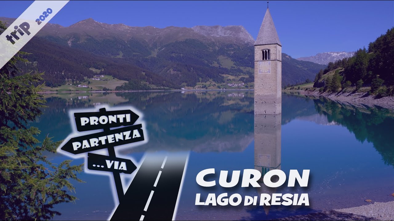 CURON un campanile nel Lago di Resia #ProntiPartenzaVia 🇮🇹 #trip