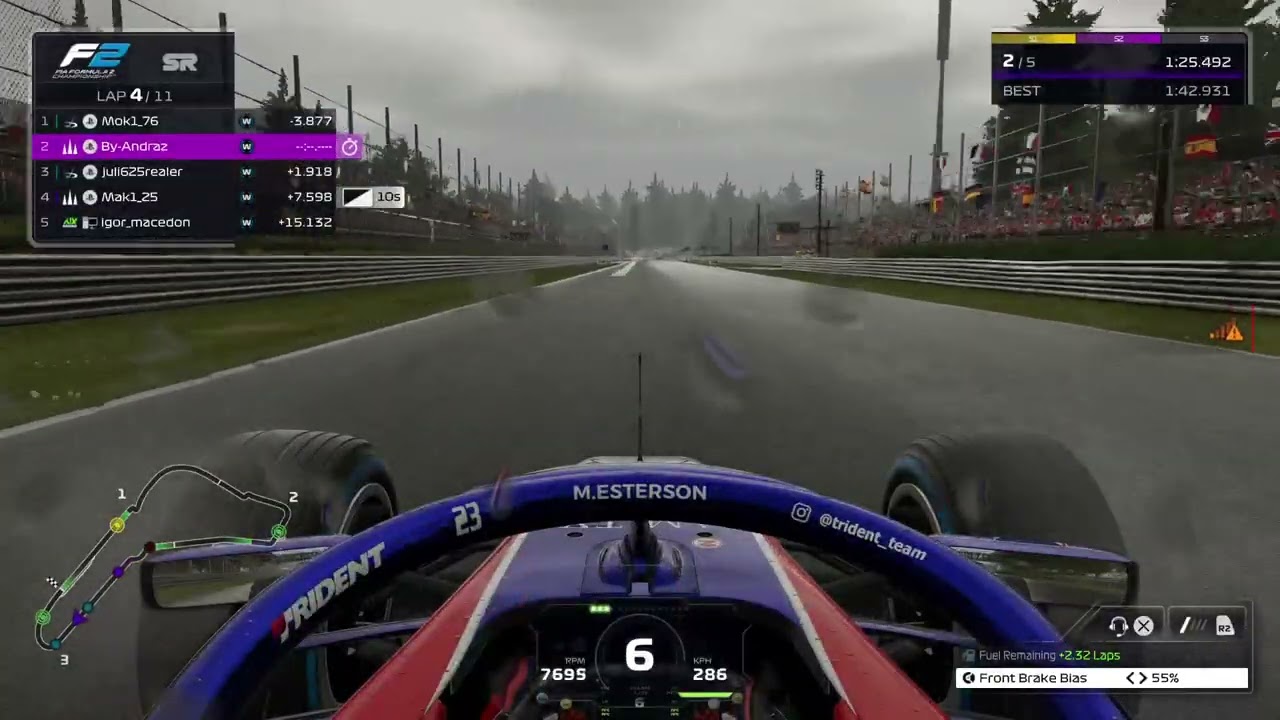 Today we go for the win  DNA F2 Monza time 