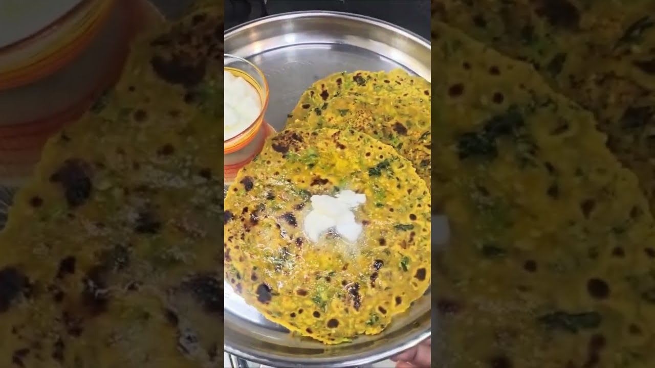 Winter special Gujarati healthy thepla recipe |#yummyfood 