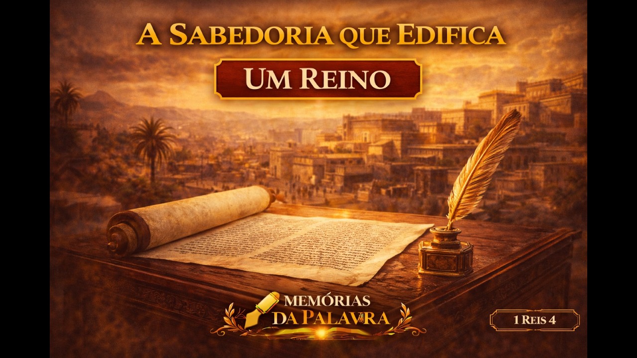 A Sabedoria que Edifica um Reino | 1 Reis 4 | Memórias da Palavra