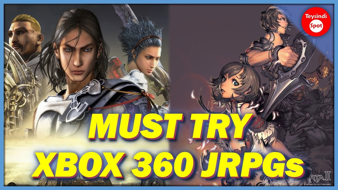 Top 5 Xbox 360 JRPGs That Are WORTH TRYING!