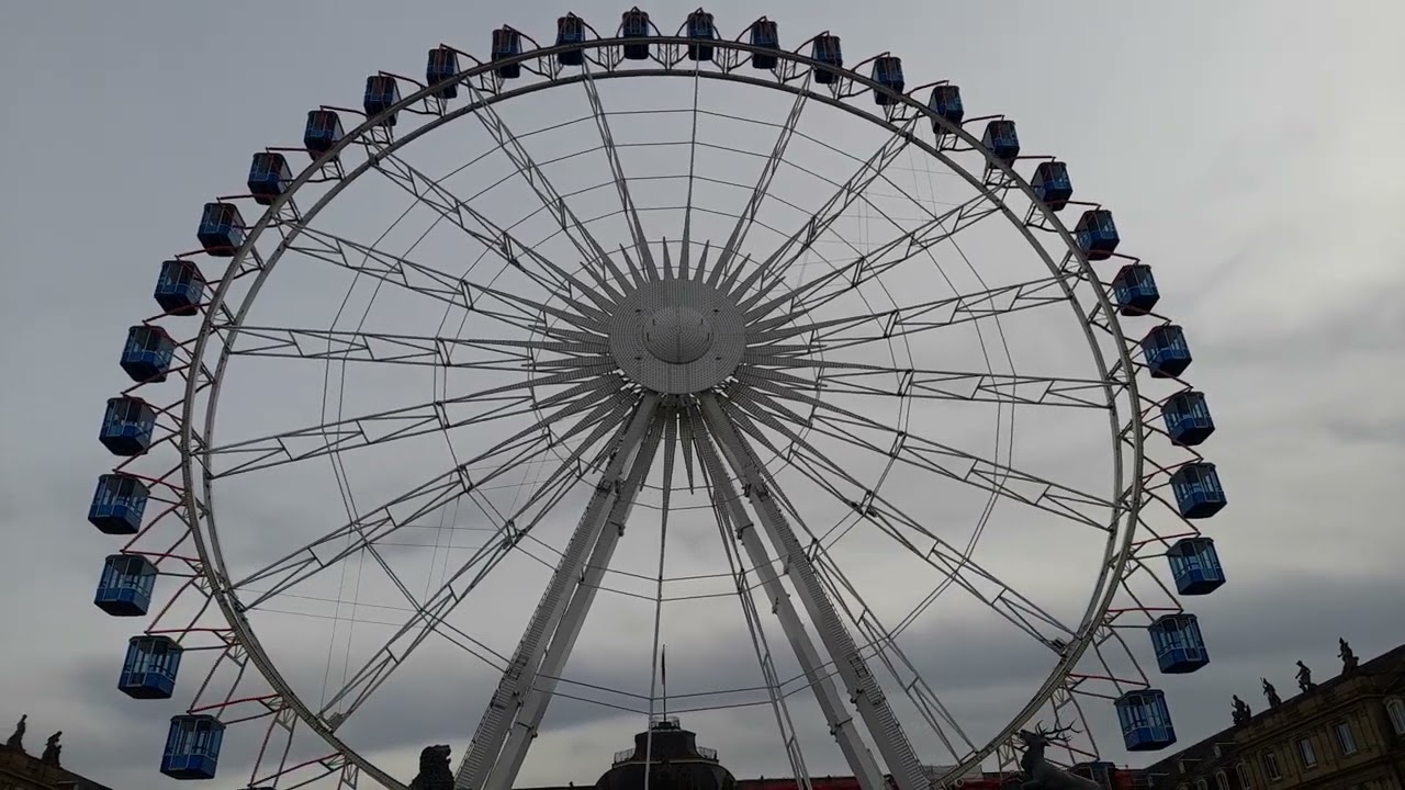 Riesenrad Sky Lounge Wheel Bruch offride Stuttgarter Schlossplatz 2025