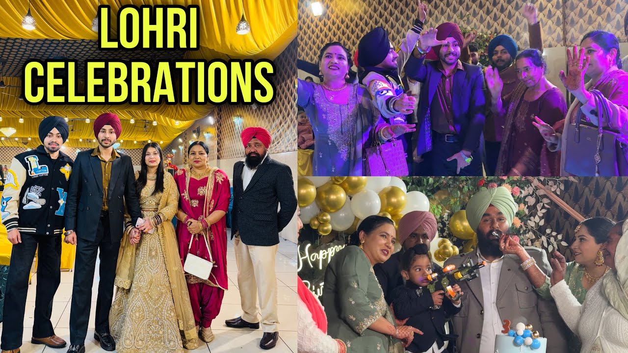 FIRST LOHRI CELEBRATION WITH ALL FAMILY😍 - Bhut Khap Pai Bhanje di Lohri Te😍🔥 - Being Brand