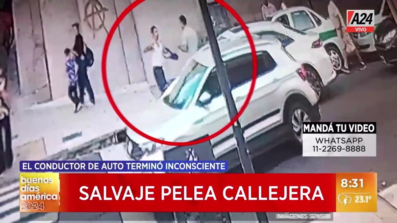 🚨 Violenta discusi&oacute;n de tr&aacute;nsito: un motociclista le fractur&oacute; la mand&iacute;bula al conductor de un auto