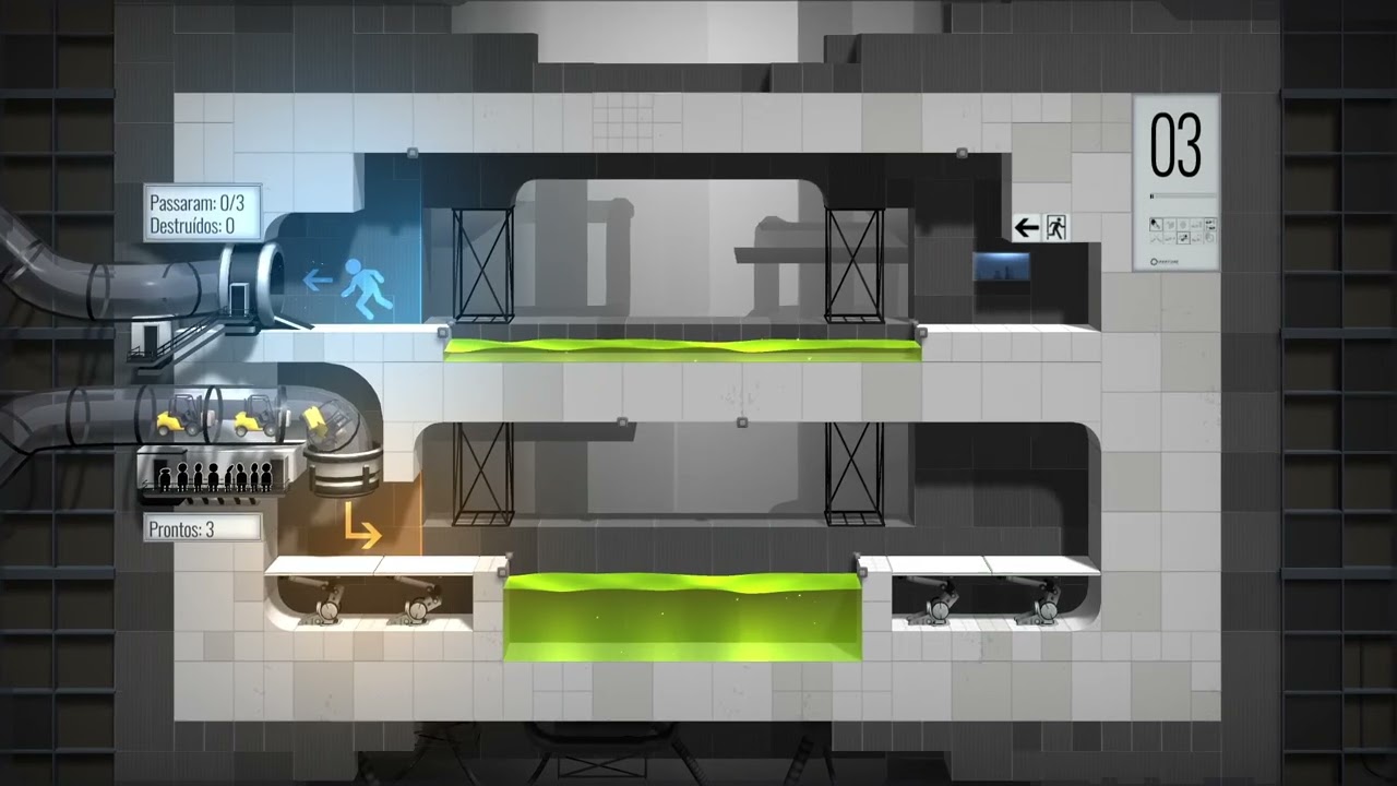 Bridge Constructor Portal - Game Play #01 (playing without comments)
